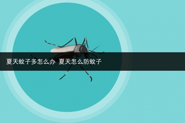 夏天蚊子多怎么辦 夏天怎么防蚊子