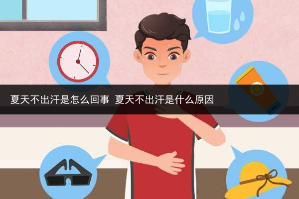 夏天不出汗是怎么回事 夏天不出汗是什么原因
