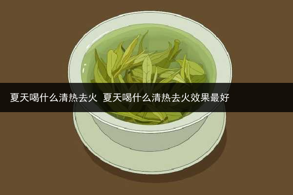 夏天喝什么清熱去火 夏天喝什么清熱去火效果最好