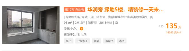 異軍突起！泰州這個地方二手房價很堅挺，還有房東一夜漲10萬！